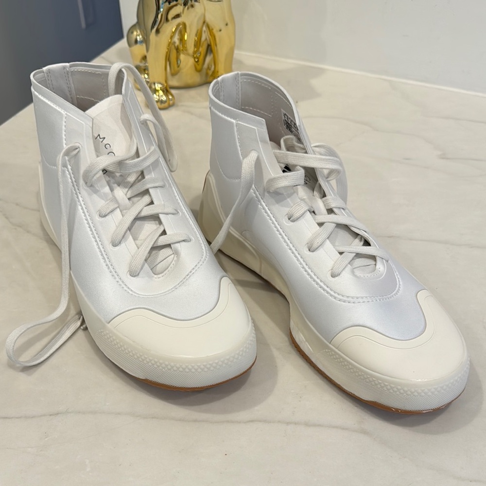 Adidas Stella McCarthy White High-Top Sneakers